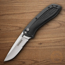 Gerber US Assist Folding Knife 3" Stainless Steel Blade Black GRN Handle