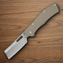 Gerber Flatiron Folding Knife 3.6" 7Cr17MoV Steel Blade Green G10/Stainless Handle