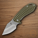 Gerber Kettlebell Folding Knife 2.5" 7Cr17MoV Steel Blade Green Aluminum Handle
