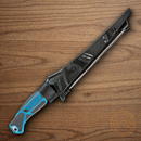 Gerber Controller Kitchen Knife 8" 9Cr18MoV Steel Blade Blue Polypropylene Handle