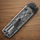 GERBER Lockdown Pry Gray Multitool Knife Essential Tools Pry Bar Bottle Opener