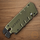GERBER Prybrid Multi-Tool Utility Knife Green Essential Tools Prybar Nail Puller