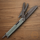 GERBER Armbar Slim Cut Green Multitool Folding Knife Scissor 2" Ext. Bit Driver