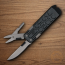 GERBER Lockdown Pry Slim Multitool Folding Knife Black Essential Tools Pry Bar