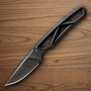 Gerber Exo-Mod Caper Fixed Knife 3" 7Cr17MoV Steel Blade Black Nylon Handle