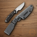 Gerber Downwind Caper Fixed Knife 3.25" 7Cr17MoV Steel Blade Black/Green G10 Handle