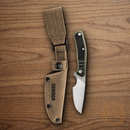 Gerber Downwind Caper Fixed Knife 3.25" 7Cr17MoV Steel Blade Black/Green G10 Handle