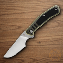 Gerber Downwind Caper Fixed Knife 3.25" 7Cr17MoV Steel Blade Black/Green G10 Handle