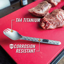 GERBER Devour TItanium MultiFork Tool Integrated Essentials Bead Blast Finish