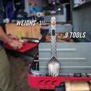 GERBER Devour TItanium MultiFork Tool Integrated Essentials Bead Blast Finish