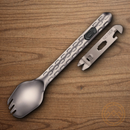GERBER Devour TItanium MultiFork Tool Integrated Essentials Bead Blast Finish