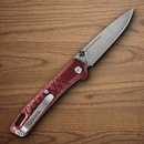 Gerber Zilch Folding Knife 3" 7Cr17MoV Steel Blade Red Nylon Handle