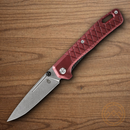 Gerber Zilch Folding Knife 3" 7Cr17MoV Steel Blade Red Nylon Handle