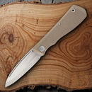 Gerber Mansfield Folding Knife 3.25" D2 Tool Steel Blade Canvas Micarta Handle