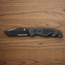 Gerber Answer FAST Folding knife 3.25" Stainless Steel Blade Black Aluminum Handle