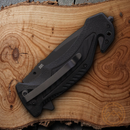 Ganzo Knives Folding Knife 3.5" 440 Steel Blade Polypropylene/Aluminum Handle