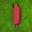 Guard Dog Quick-Action Pepper Spray Safety Twist Top Keyring 16ft USA-Made Red