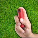 Guard Dog Quick-Action Pepper Spray Safety Twist Top Keyring 16ft USA-Made Red