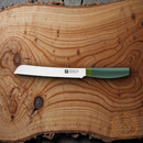 Henckels Zwilling Green Fixed-Blade Bread Knife 8" Friodur Steel Blade