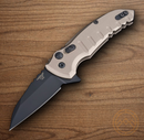 Hogue X1 Microflip Folding Knife 2.75" CPM-154 Steel Blade Dark Earth matte Aluminum Handle