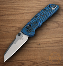 Hogue Deka Folding Knife 3.25" CPM-20CV Steel Blade Black and Blue G10 Handle