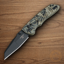 Hogue Deka Folding Knife 3.25" CPM-20CV Steel Blade Green G10 Handle