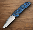 Hogue Deka Folding Knife 3.25" CPM-20CV Steel Blade Blue lava G10/G Mascus Handle