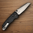 Hogue Deka Folding Knife 3.25" CPM-MagnaCut Steel Blade Black Polymer Handle