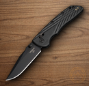 Hogue Deka Folding Knife 3.25" CPM-MagnaCut Steel Blade Black Polymer Handle
