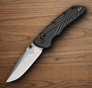 Hogue Deka Folding Knife 3.25" CPM-MagnaCut Steel Blade Black Polymer Handle