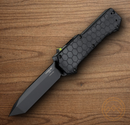 Hogue Auto Compound Folding Knife 3.5" CPM S30V Steel Blade Black G10 Handle