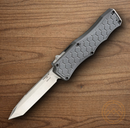 Hogue Auto Exploit  Folding Knife 3.5" CPM S30V Steel Blade Gray Anodized Aluminum Handle