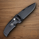 Hogue Auto Ex-A01 Folding Knife 3.5" 154CM Steel Blade Black Anodized Aluminum Handle