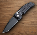 Hogue Auto Ex-A01 Folding Knife 3.5" 154CM Steel Blade Black Anodized Aluminum Handle