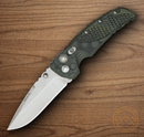 Hogue Medium Tactical Folding Knife 3.5" Stainless Steel Blade Green G10/GMascus Handle