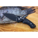 Hogue Auto Ex-A05 Folding Knife 3.5" 154CM Steel Blade Black Anodized Aluminum/G-Mascus Handle