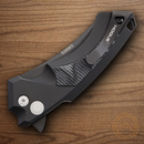 Hogue X5 Folding Knife 3.75" CPM-154 Steel Blade Black Aluminum/G10/GMascus Handle