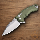 Hogue X5 Folding Knife 3.5" CPM-154 Steel Blade OD Green Aluminum Handle