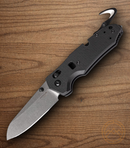 Hogue Trauma First Response Folding Knife 3.5" N690 Steel Blade Black G10 Handle