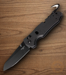 Hogue Trauma First Response Folding Knife 3.38" N690 Steel Blade Black G10 Handle