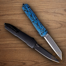Hogue Auto Counterstrike Folding Knife 3.38" CPM-20CV Steel Blade Blue Lava G10/G Mascus Handle