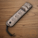 HOGUE Slim Sheath Tan For Fixed-Blade Knife w/12" Blade Milspec Nylon Bar Tack