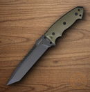 Hogue EX F01 Fixed Knife 7" A2 Tool Steel Blade OD Green G10 Handle