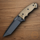 Hogue EX F01 Fixed Knife 5.5" A2 Tool Steel Blade Dark Earth G10 Handle