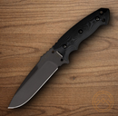 Hogue Tactical Fixed Knife 5.5" A2 Tool Steel Blade Black G10/G Mascus Handle