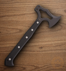 Hogue ExT01 Tomahawk Axe 4.75" S7 tool steel axe head 3.25" cutting edge Black G10 Handle