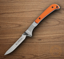Hogue Expel Scalpel Folding Knife 2.5" 440C Steel Blade Orange G10 Handle