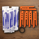 HOGUE Blade Guard 5 Pack Orange Expel Scalpel Knife Safe Loading MADE IN USA