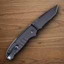 Hogue Auto Ballista I Folding Knife 3.5" 154CM Steel Blade Black Anodized Aluminum Handle