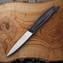 Hen & Rooster Paring Kitchen Knife 3.5" 4116 Steel Blade Black ABS Handle I053B
